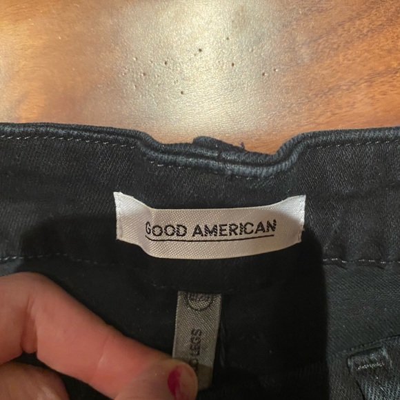 Black Good American Jeans - Picture 3 of 5